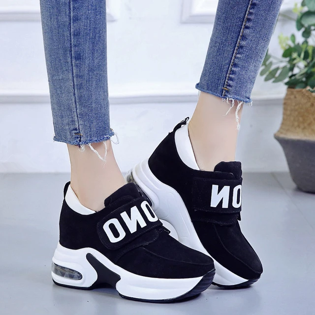 2023 Womens Rabbit Decor PU Leather Chunky Sneakers Women With Cute Ankle  High Top, Lace Up Platform, And Breathable High Heel Perfect For Summer  From Wuhanqq, $58.47 | DHgate.Com