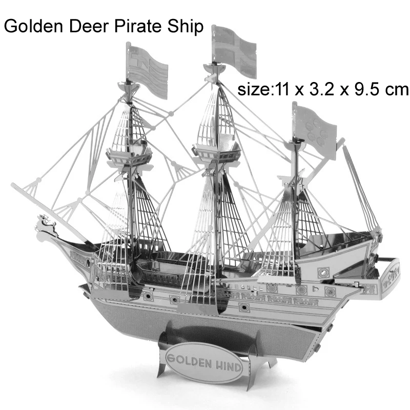 61-Golden Deer Pirate Ship