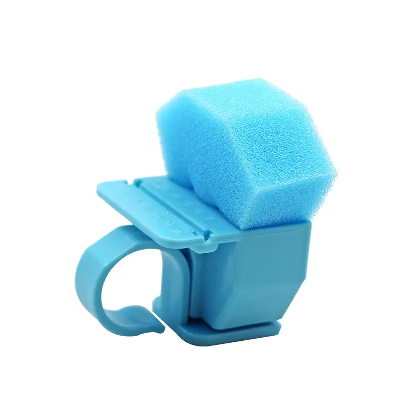 

1pc Dental Root Canal Needle Finger Ruler Endo Measure Scale Endodontic Instrument Endo Box Ring Wtih Sponge Dentist Products