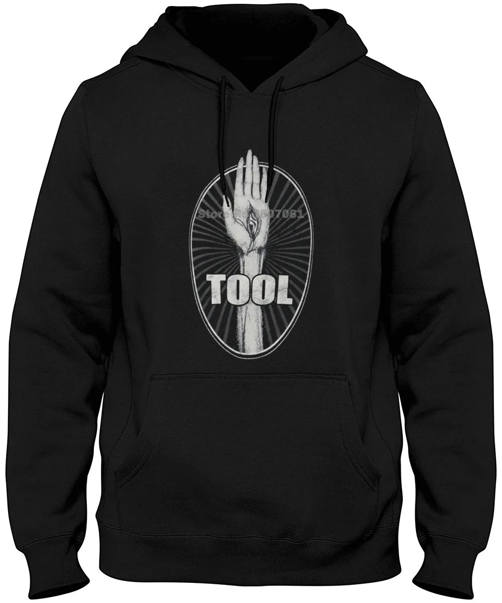 

Tool Band Eye In Hand Black New Authentic Cotton Casual Lady Tops Hoodies & Sweatshirts