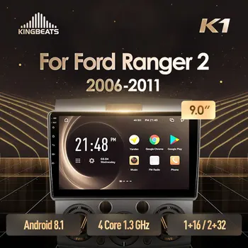 

KingBeats Android 8. 1 head unit 4G in Dash Car Radio Multimedia Video Player Navigation GPS For Ford Ranger 2 Everest 2006 2011
