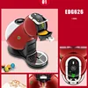 Red Capsule Coffee Machine 6-10 Cups 1500W Home Office Fully Automatic Electric Coffee Machine 220V Milk Tea Shop Dessert Shop 3