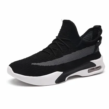 

Hot Sale Mens Sneakers Shoes Breathable Plus Size Casual Shoes Man Lace Up Comfortable Top Quality Black Male Shoes Summer