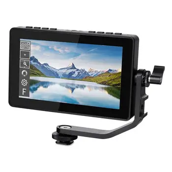 

F5 Pro 5.5 Inch Touch Screen DSLR Camera Field Monitor with F970 External Kit Install for Power The Wireless Transmission IPS