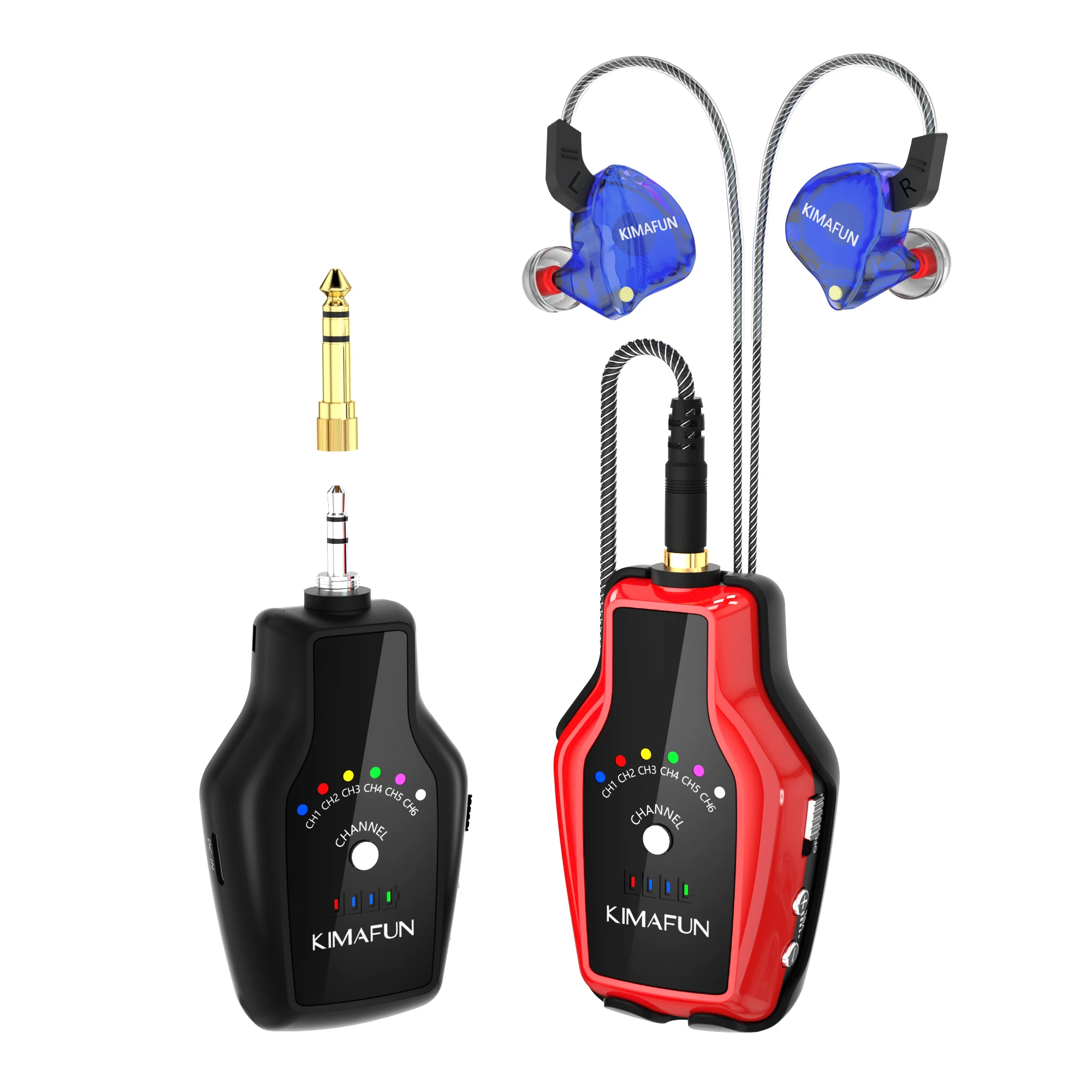 2.4G Wireless in Ear Monitor System With Transmitter and Beltpack ...