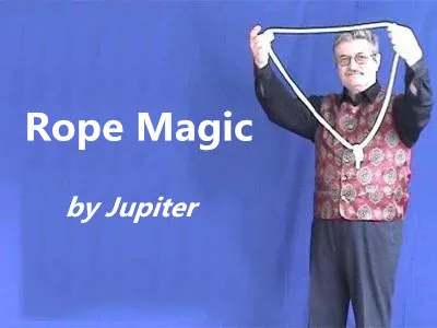 Rope Magic(With DVD) Magic Tricks Stage Close Up Magia Illusions Gimmick Props Classic Rope Magie for Professional Magicians
