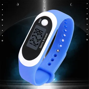 

2020 Unisex Smart Wrist Watch Fashionable Step Counter Calorie Counting Bracelet Sports Watch Simple Wristwatch Damski Zegarek
