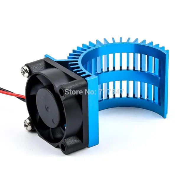 Dissipateur Moteur RC Tbest - Pour Moteur 540/550 | Ventilateur 5V | Compatible 1/10
