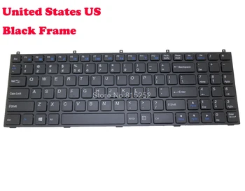 

With Frame US Keyboard For CLEVO M980NU German GR Brazil BR United States US Japanese JP Swiss United Kingdom UK Spain Portugal