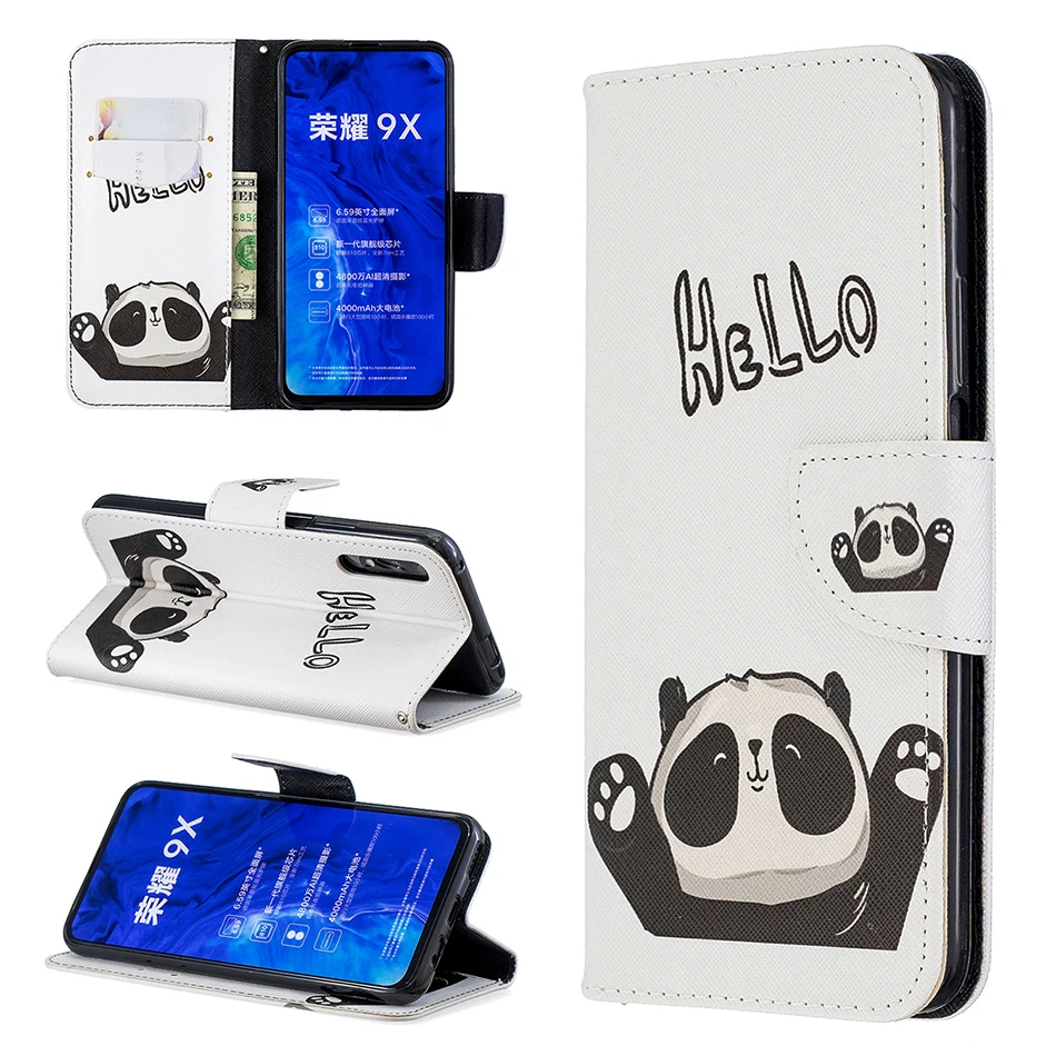 Роскошный цветочный кошелек panda чехол для samsung Galaxy Note 9 S8 плюс A7 A750F A10E A70 A50 A40 A30 A20e A20 A10 E Стенд кожаный чехол