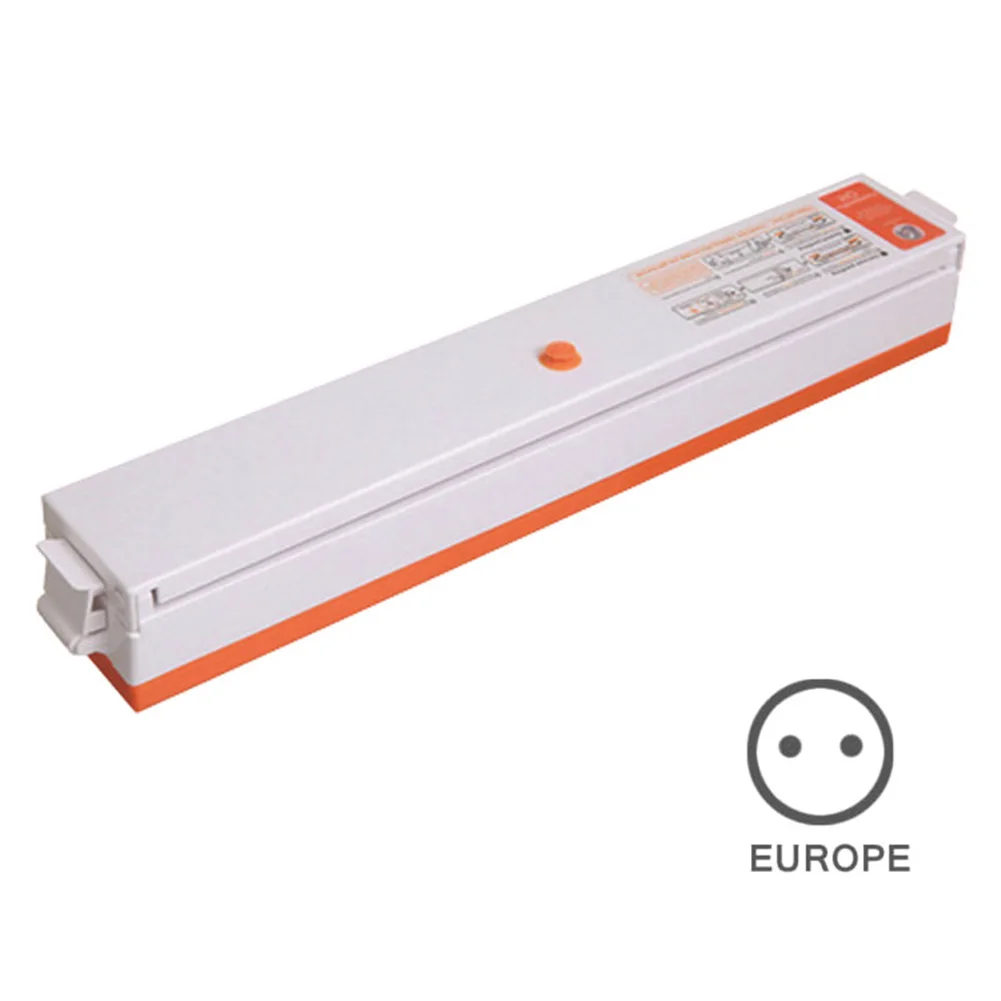 EU 220V Vacuum Sealer Automatic Food Saver Machine Household Vacuum Packaging Machine FPing - Цвет: EU