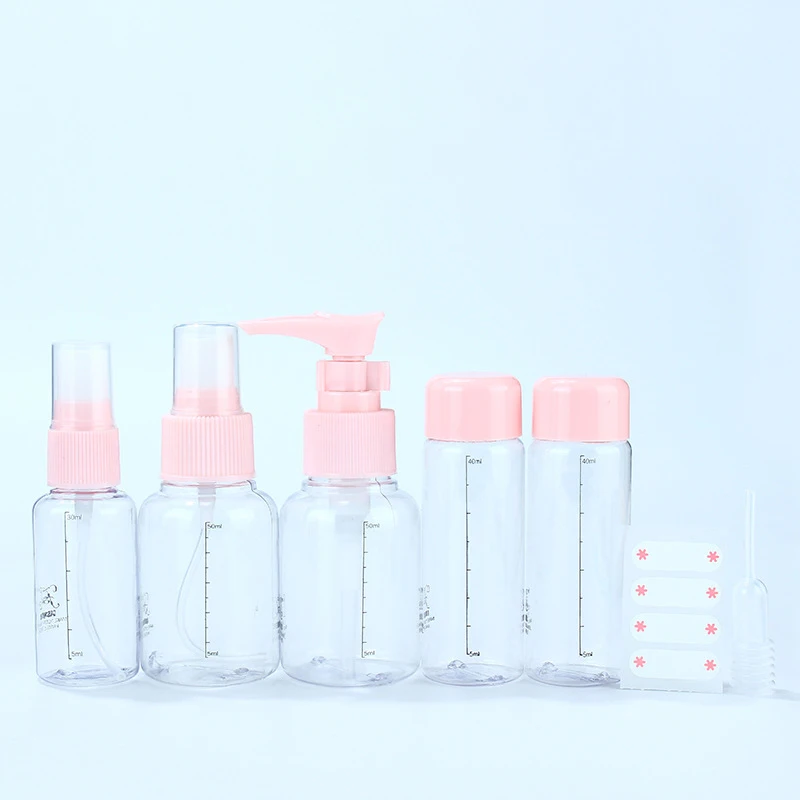 Portable Sub Bottle Transparent Plastic Spray Bottle Cream Lotion Cosmetic Container Travel Supplies Portable Sub bottle 1 Portable Sub Bottle Transparent Plastic Spray Bottle Cream Lotion Cosmetic Container Travel Supplies Portable Sub bottle 2