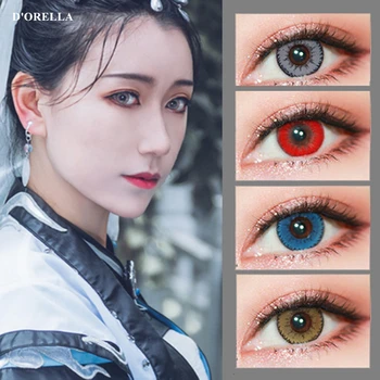 

D'ORELLA 1 Pair(2pcs) BIG SALE DEVIL EYE series Contact Lenses for Eyes Cosplay Cosmetic Contact Lens Eye Color