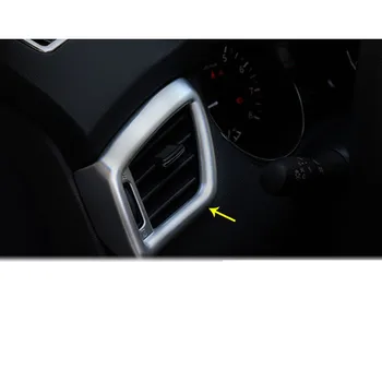 

Car Cover Garnish Detector Trim Front Air Condition Outlet Vent 2pcs For Nissan X-Trail XTrail T32/Rogue 2017 2018 2019 2020