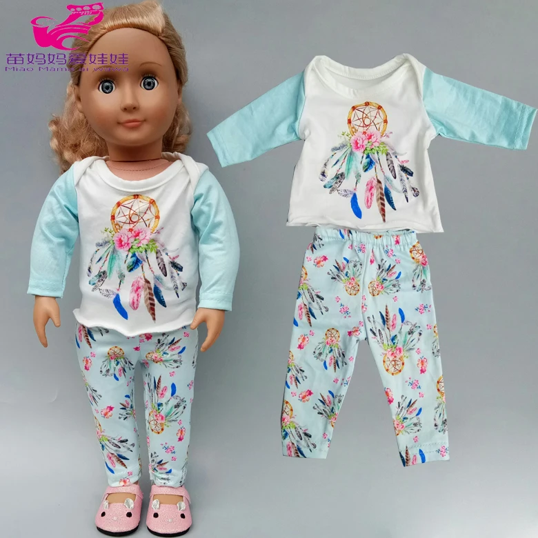 Детские куклы, мягкая одежда, штаны, подходят для 1" Reborn Baby Doll, одежда 45 см, американская кукла, одежда для девочек