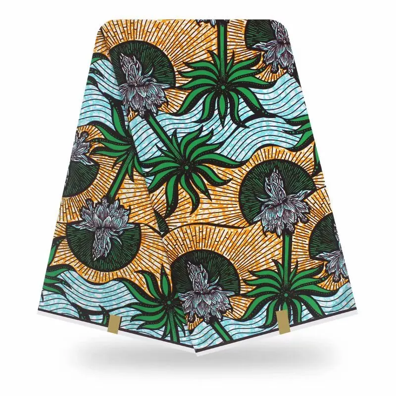 Горячая Распродажа африканская печатная восковая ткань хлопок Гарантия Голландский Настоящий Воск горячий мягкий лучшее качество Анкара восковая ткань s 6 ярдов