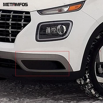 

For Hyundai Venue 2019 2020 Chrome Front Fog Light Lamp Foglight Cover Trim Decoration Frame Sticker Accessories Car Styling
