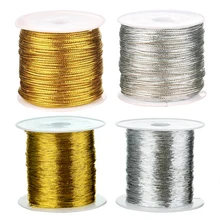

50/40 Meters Mix Color 1Roll Waxed Thread Cotton Cord String Strap Rope Beads for Jewelry Making Necklace Bracelet DIY