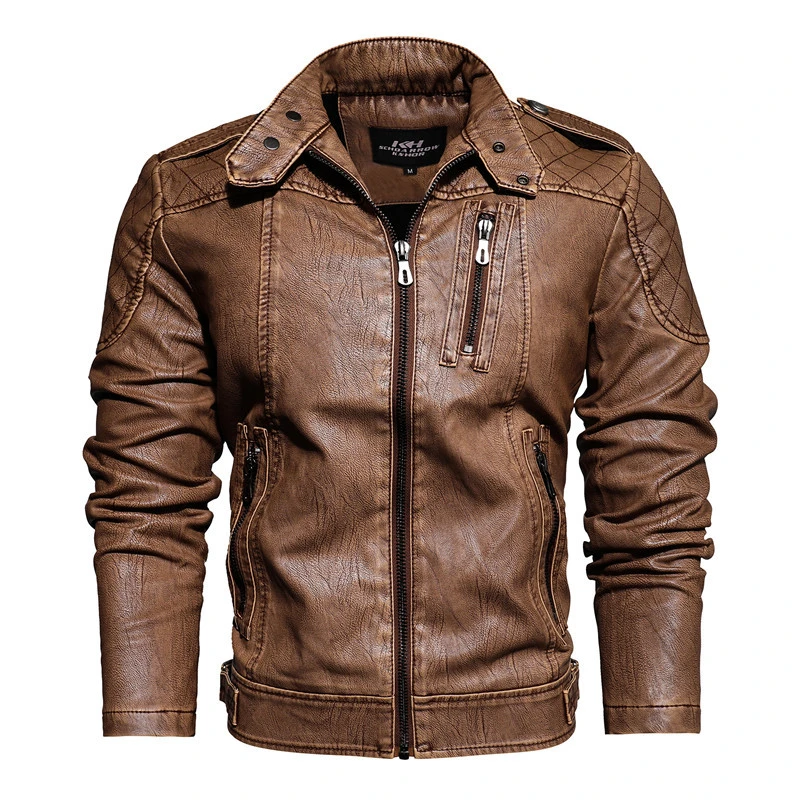 Quality Men Clothing Genuine Leather Jacket New Spring Autumn Motorcycle Learher Coats Black Brown Stand Jackets M 4xl Trend Genuine Leather Coats Aliexpress