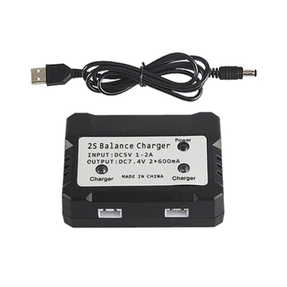 7.4V lipo Charger For Syma X8C MJX X600 X101 RC Toys 2s balance Plug Input DC 5V 1-2A | Игрушки и хобби