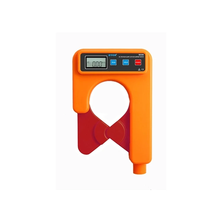 ETCR9200B Peak function H / L voltage clamp leakage current meter AC 0mA~1200A