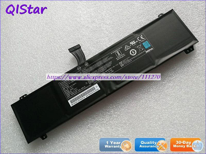QISTAR 11,4 V 8000mAh подлинный GKIDT-03-17-3S2P-0 Аккумулятор для ноутбука Getac