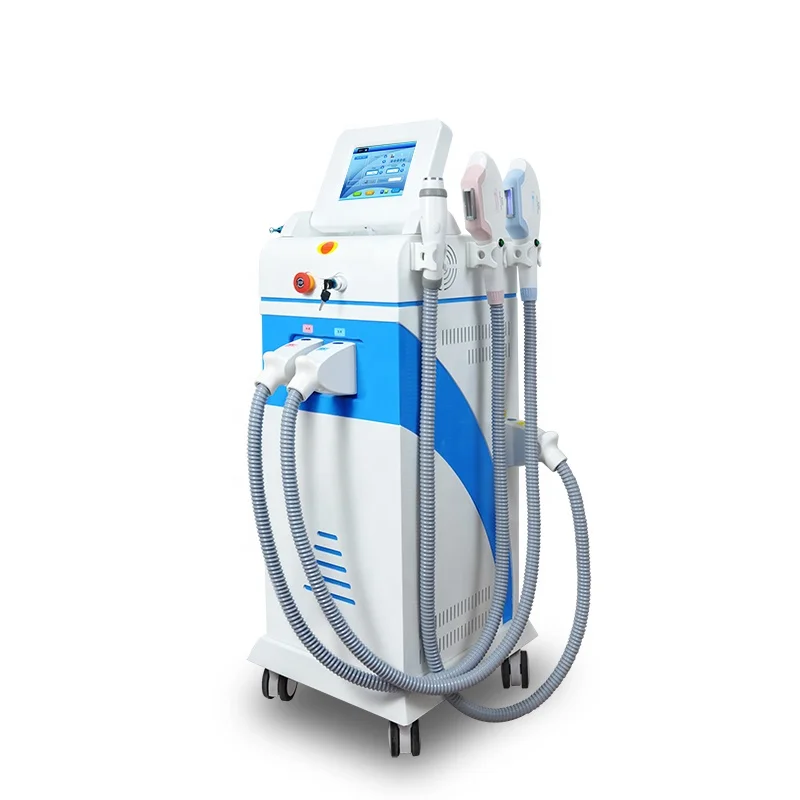 

360 Magneto Optical Hair Removal Machine Multifunction IPL SHR Nd Yag Laser RF Face Lifting Beauty Machine