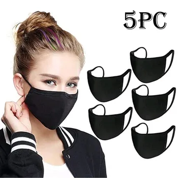 

In Stock Funny Maska Women Men Kawaii Breathable Washable Reusable Maska Facemask Camping Travel Outdoor Working Face Cover