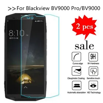 

2PCS Glass For Blackview BV9000 Pro Screen Protector Tempered Glass For Blackview BV9000 Glass 5.7" Protective Film
