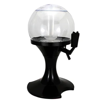 

3.5L Ball Shape Practical Pourer Plastic Beverage Dispenser Machine Bar Durable Container Tool Cold Draft Beer Tower Ice Core