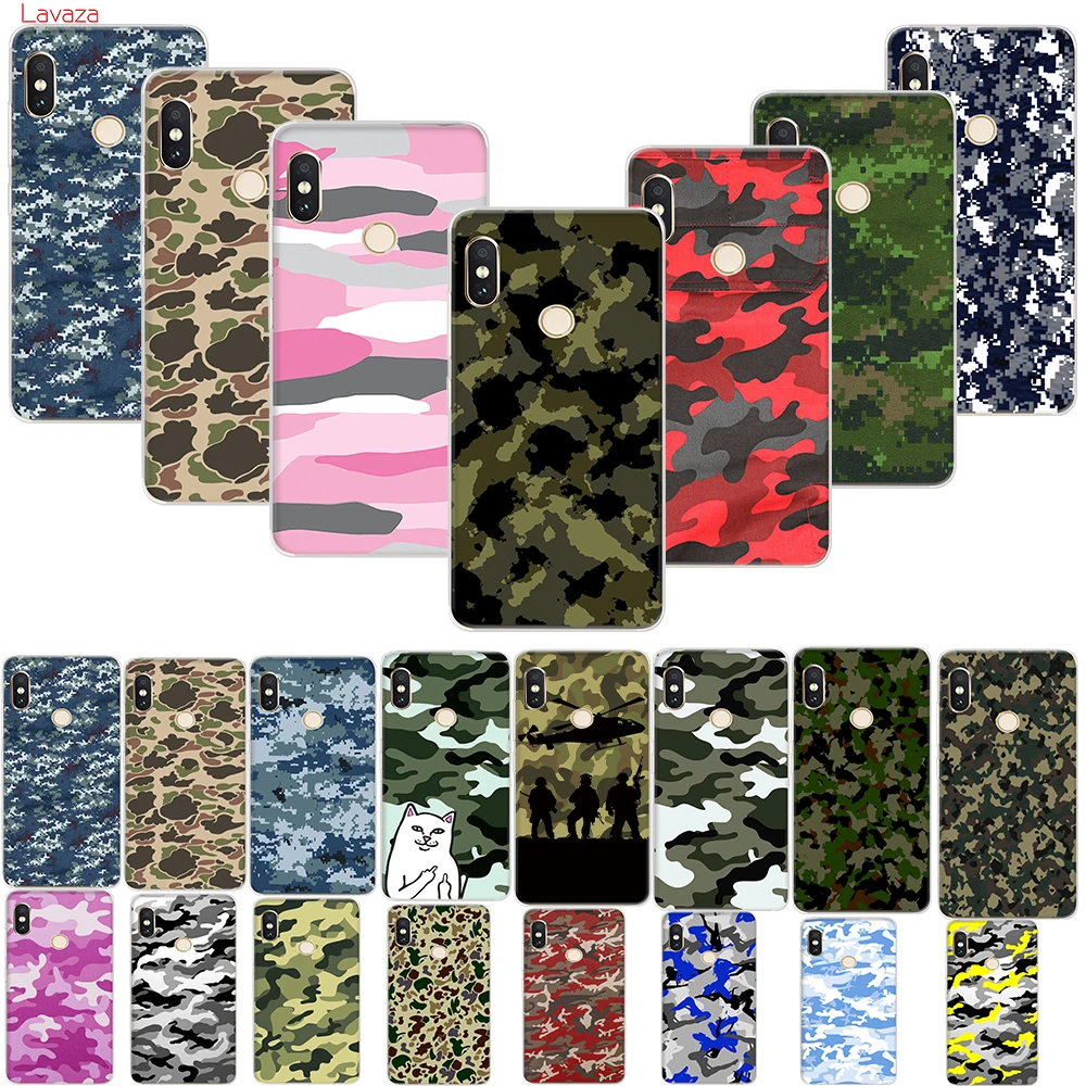 

Lavaza Camouflage Pattern Hard Case for Huawei Honor P smart Z Plus P20Lite Y9 5i 20 9x Pro view 20