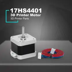 17HS4401 с 4мя фазами, Nema 17 (Национальная ассоциация владельцев электротехнических предприятий) шаговый двигатель 42 двигатель 42bygh 1.5A с DuPont