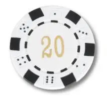 EPT Техас фишки для покера Профессиональный Pokerstars Европейский Poker Tour набор покерных фишек 10 шт./лот - Цвет: 10pcs