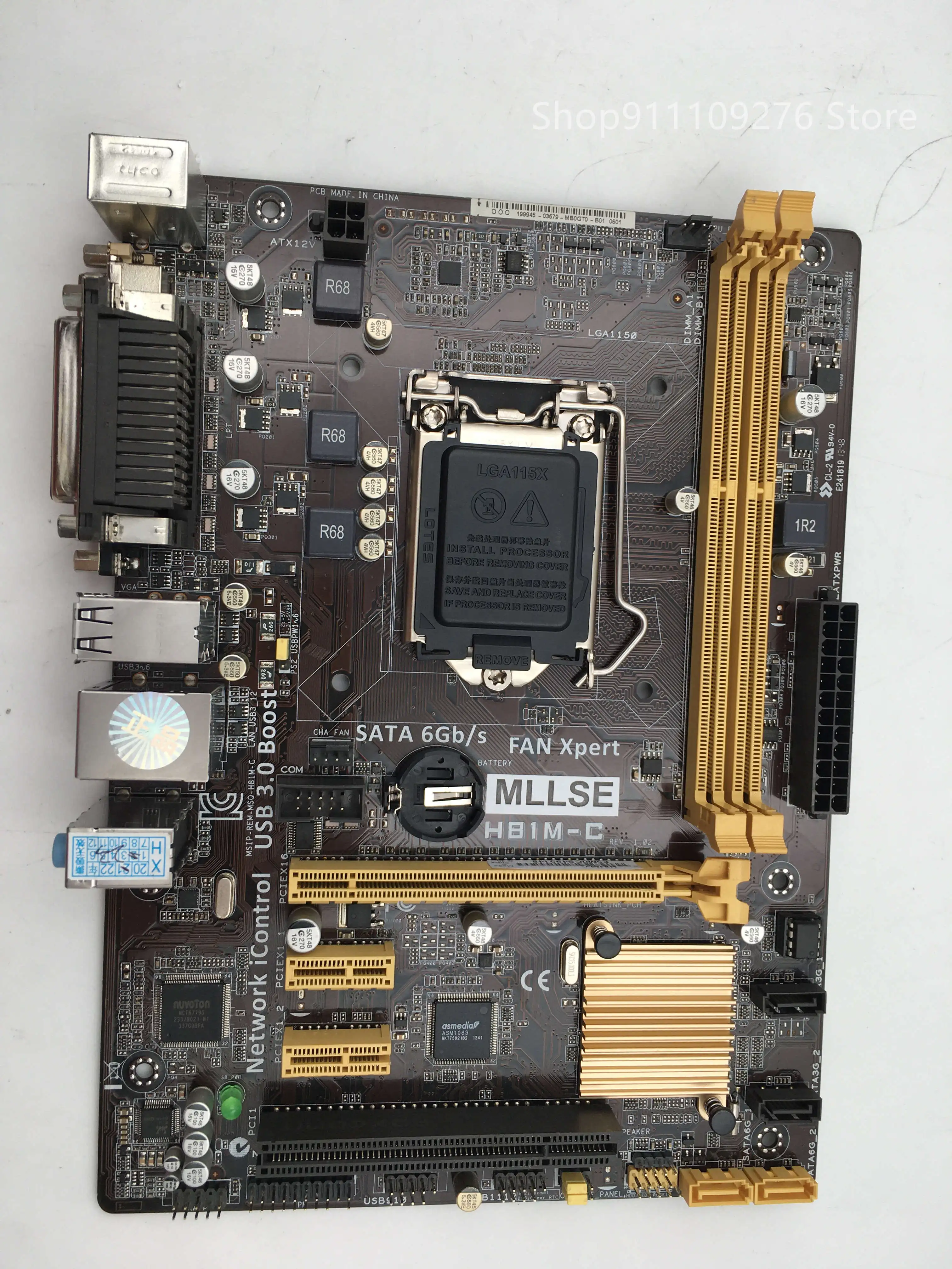 ASUS H81M-C pentium G3220 DDR3 4GB