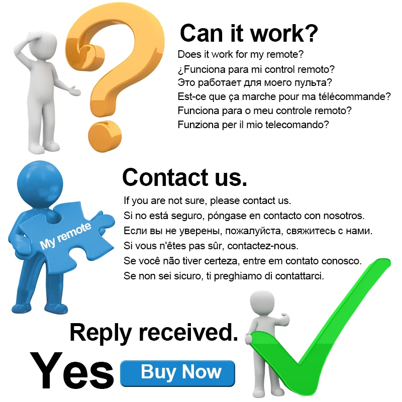 

100 pcs Custom remote control