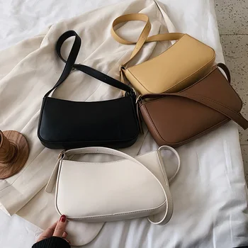 

Cute Solid Color Simple Handbags and Purses Travel Totes Women Shoulder Bags Mini Crossbody Bags Female Messenger Bags