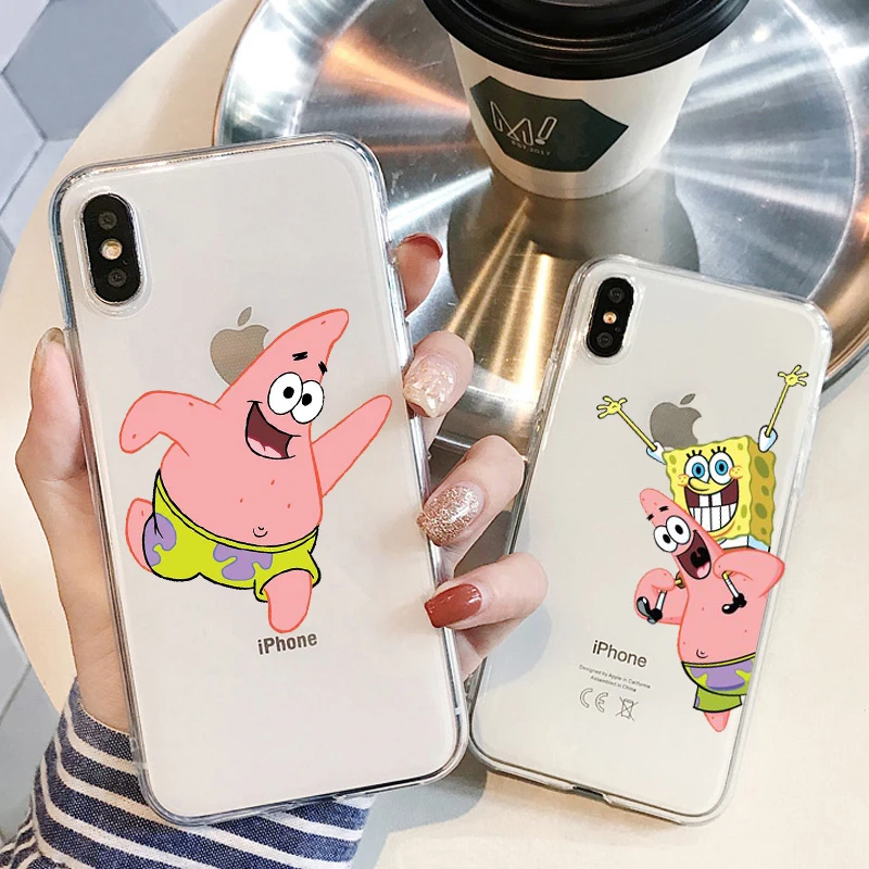 Чехол для iPhone X 11 Pro 11Pro Max 6S 6plus 7 7plus 8 8Plus Xs MAX 5 5S XR 10 мягкий чехол | Мобильные телефоны