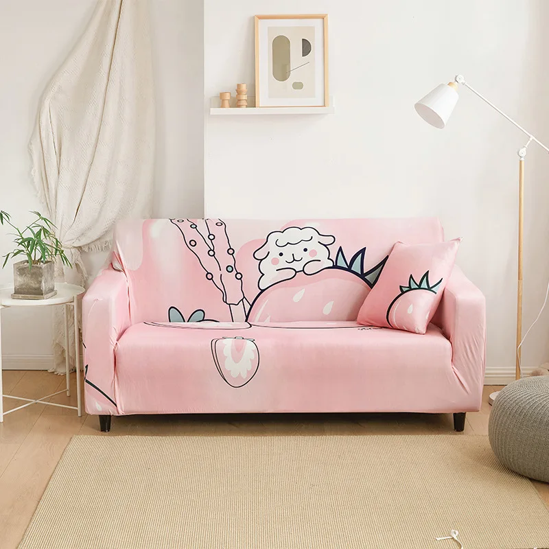 Color 2 Стрейч диванных чехлов протектор мебели полиэстер Loveseat крышка M l XL XXL XXXL XXXXL 1/2/3/4-seater Arm накидки на стулья для Гостиная - Цвет: Color 2
