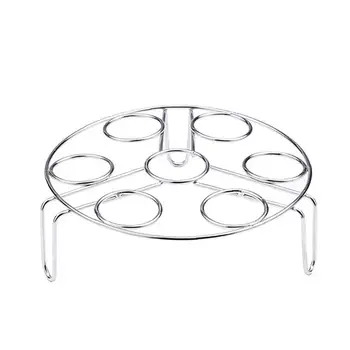 

1PC Stainless Steel Egg Steamer Rack Egg Cooker For Instant Pot Accessories Steam Rack For Pressure Cooker Accessories
