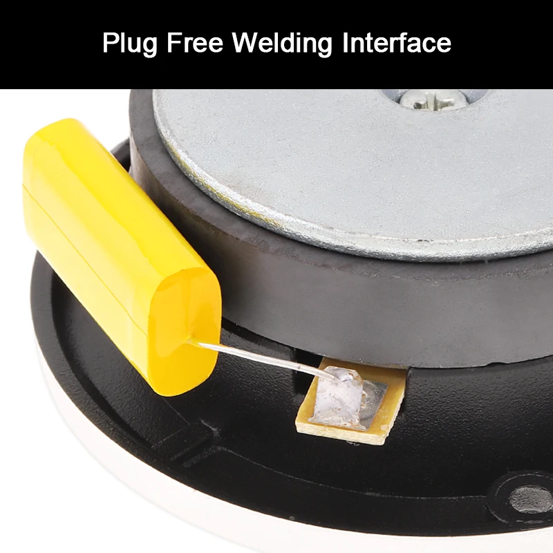 2pcs 4inch 1500W Car Tweeter Speaker Titanium Bullet Tweeter with Capacitor Auto Loudspeaker for Vehicle Auto Cars Stereo Home