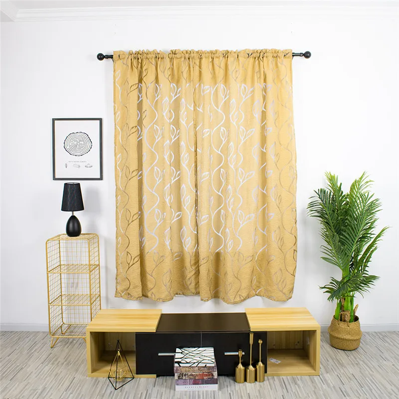 Trees Sheer Curtain Tulle Window Treatment Voile Drape Valance Fabric curtains for bedroom rideaux pour le salon  #4O09 (55)