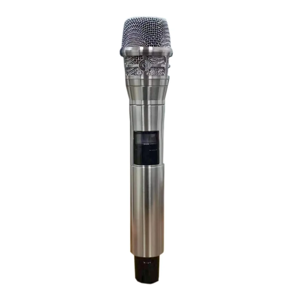 Leicozic AD4D цифровой беспроводной микрофон профессиональный двухканальный цифровой приемник 645-695 МГц истинное разнообразие сцены Mircrofone