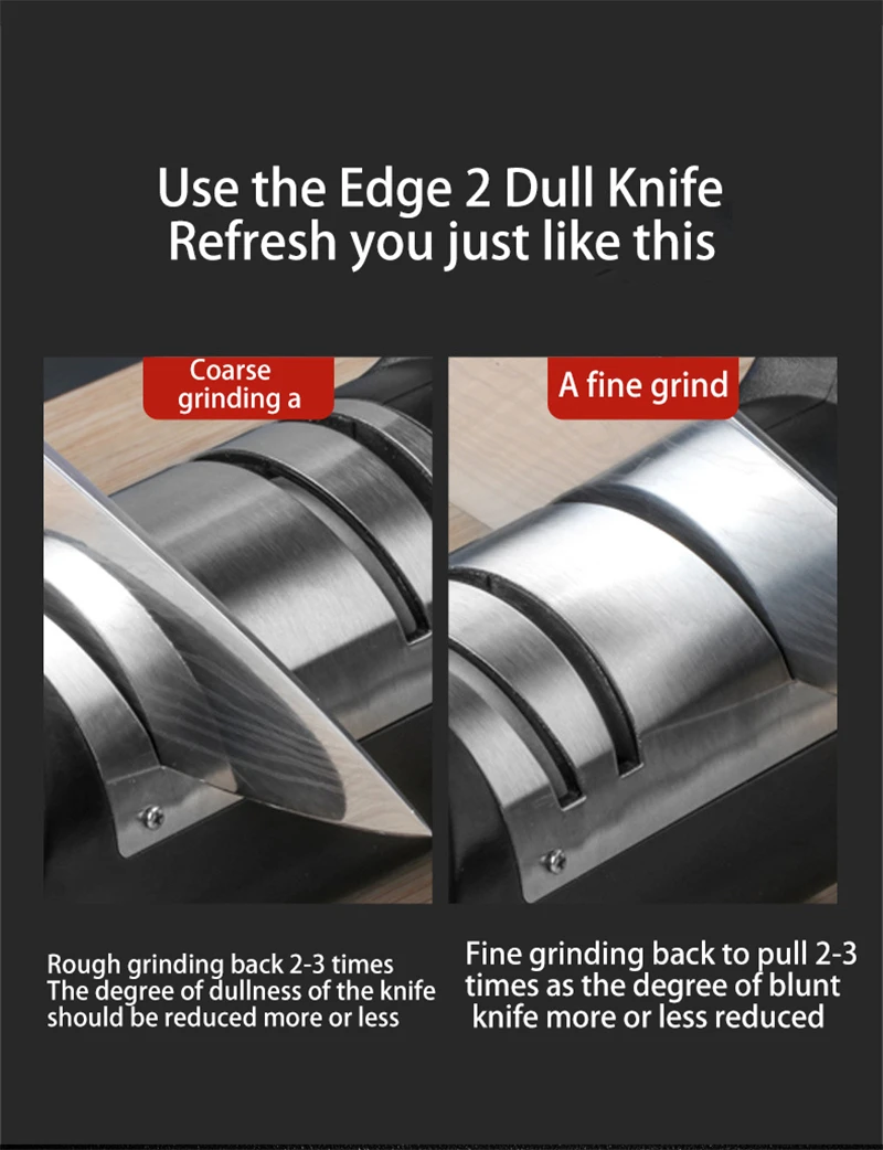 Электрическая точилка для ножей, автоматическая зарядка от USB ...