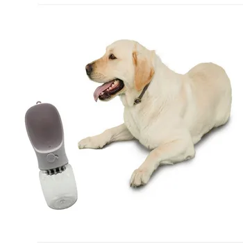 

350ml Portable Pet Dog Water Bottle For Small Large Dogs Travel Activated Carbon Filter Drinking Bowl Outdoor Pet Product M