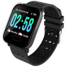 Smart Watch BINSSAW A6  with Heart Rate Monitor Fitness Tracker Blood Pressure Smartwatch Waterproof For Android IOS PK Q8 V6 S9