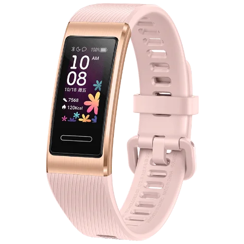 Смарт-браслет huawei Band 4 Pro 0,95 'с цветным циферблатом SpO2, мониторинг состояния крови кислородом, gps, умный спортивный браслет - Цвет: Pink