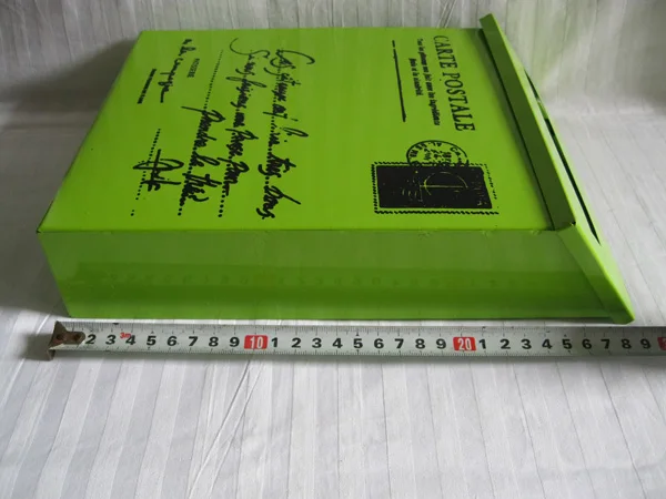 Зеленая почтовая коробка настенная коробка|mail box|box mailbox box |