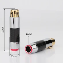 

Preffair High Quality Gold Plated Audio XLR 4Pin Female or Male Plug Audio Connector audio plug Cannon Terminal Connectors