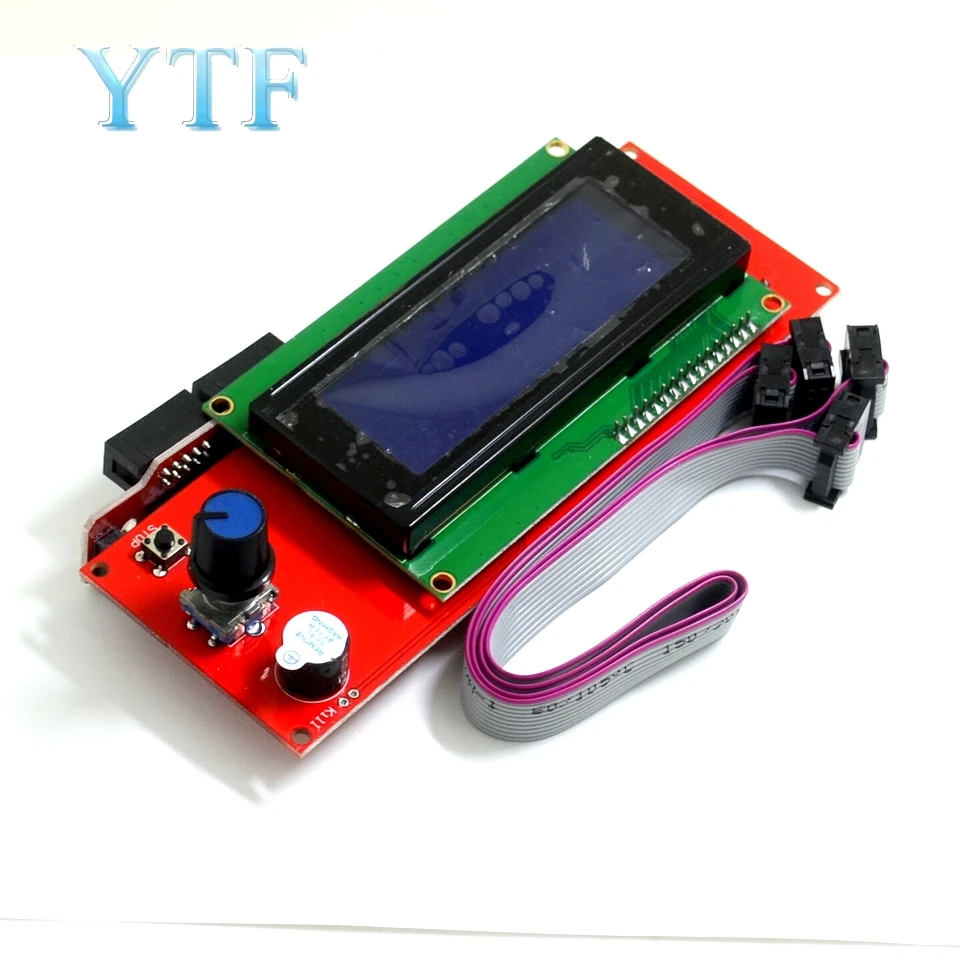 3D принтеры комплект 2004 ЖК дисплей MEGA2560 R3 RAMPS 1 4 5 шт. * A4988/DRV8825|lcd 3d printer|lcd 3dramps 1.4 |