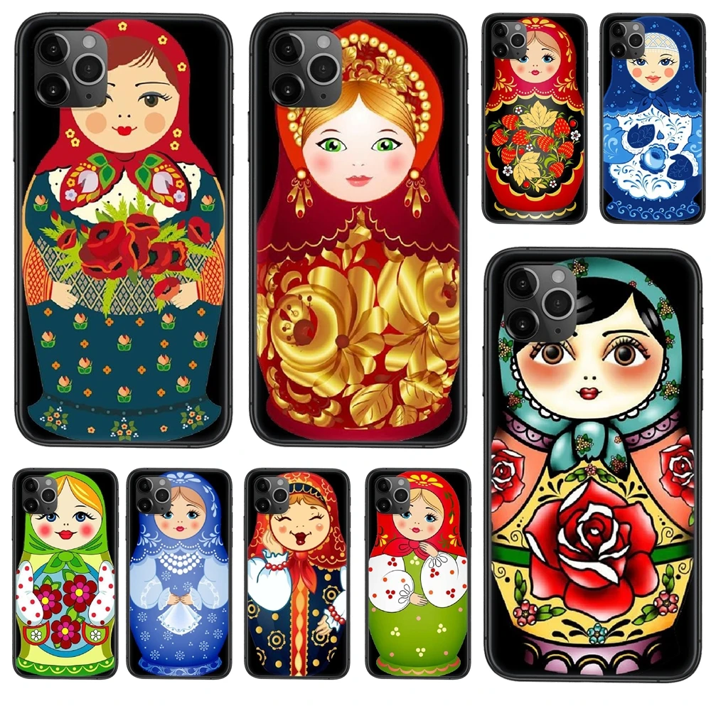 Cell Phone Cover Skin For Huawei Honor 9X 9I 9A 8X 8S 20S 20i 20 Pro V40 10X Lite Cute Russian Dolls Matryoshka Gift | Мобильные